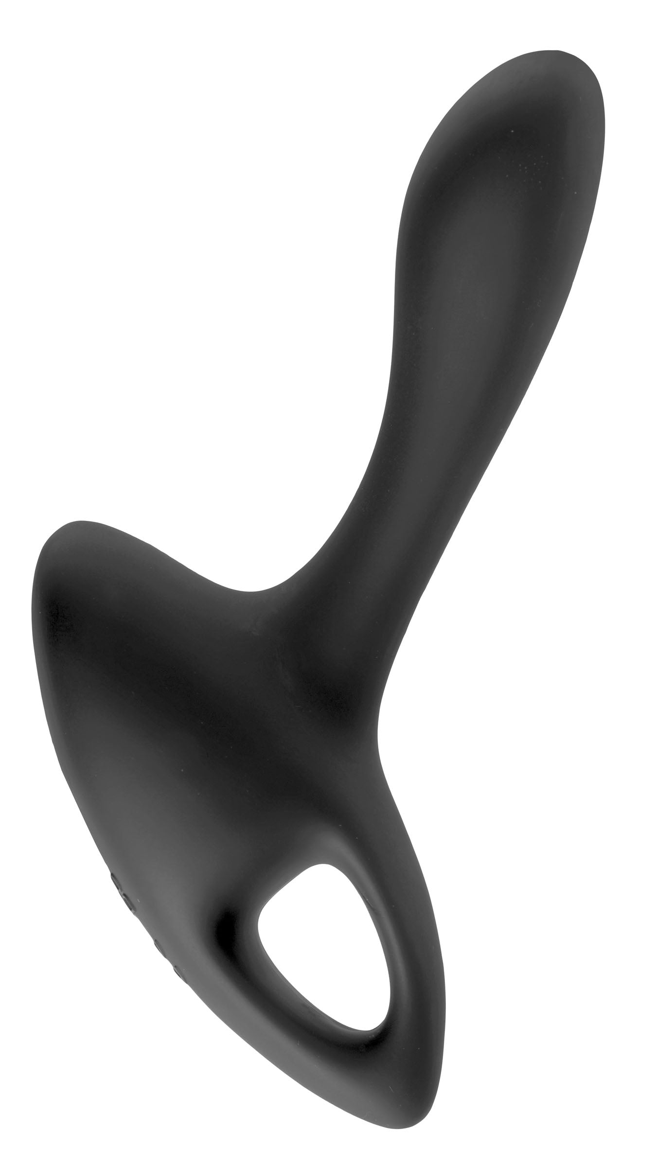 Prostatic Play Scout Rechargeable 7 Mode P-Spot Vibe in sleek black silicone, designed for targeted prostate stimulation.