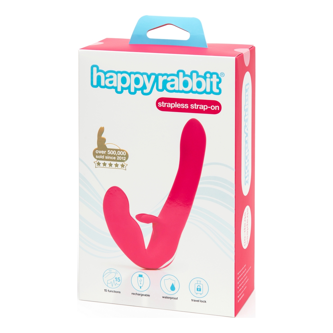 Happy Rabbit strapless strap-on package.