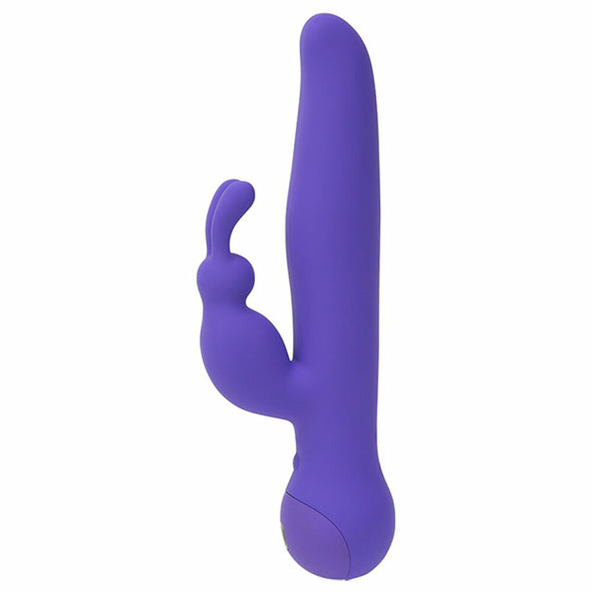 Purple dual-stimulation vibrator toy.