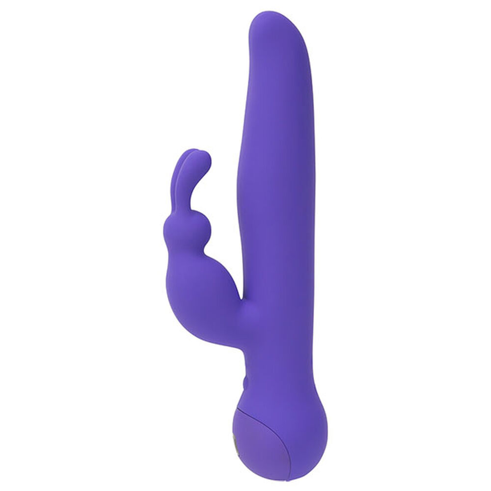 Purple dual-action sex toy