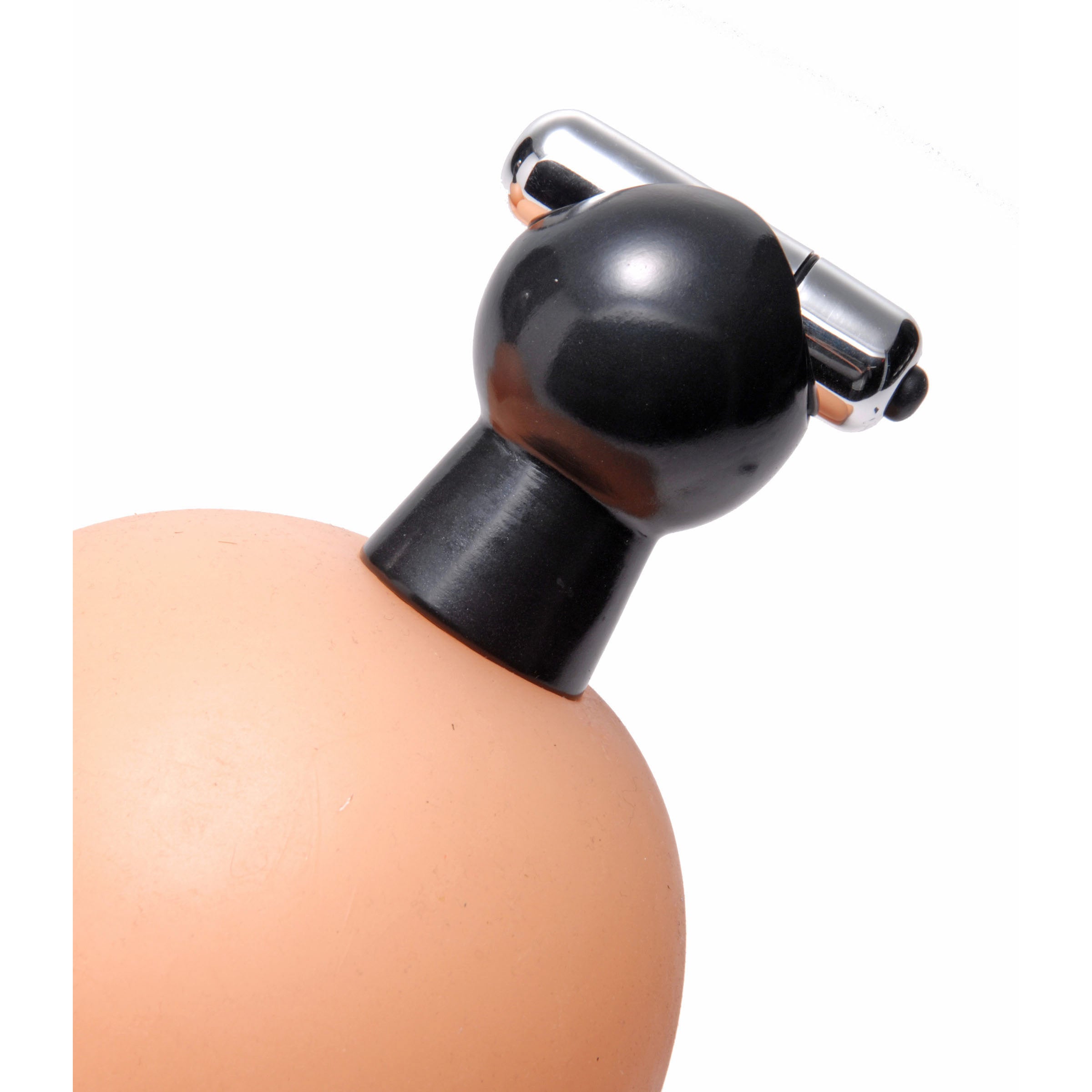 Reverb Vibrating Nipple Suckers in black, featuring powerful vibrating bullets and a squeezable design for enhanced pleasure.