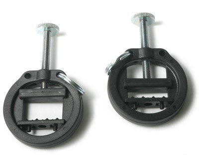 Lightweight Round Nipple Clamps with adjustable spikes for enhanced stimulation and a ring for attaching weights.