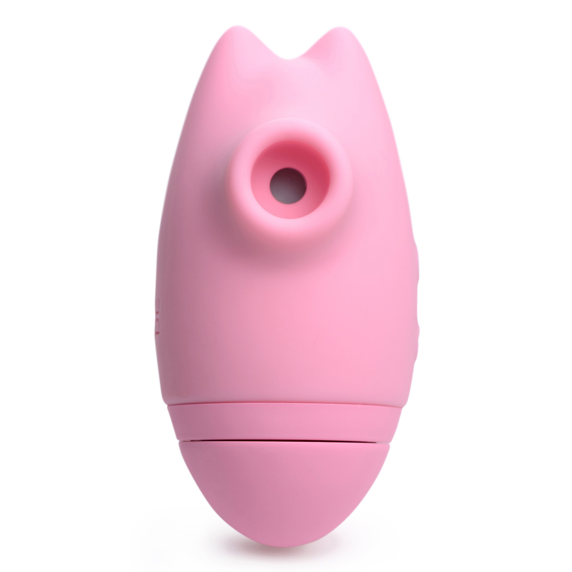 Shegasm Kitty Licker 5X 3-in-1 Clit Stimulator in pink, showcasing its sleek design and multiple stimulation features.