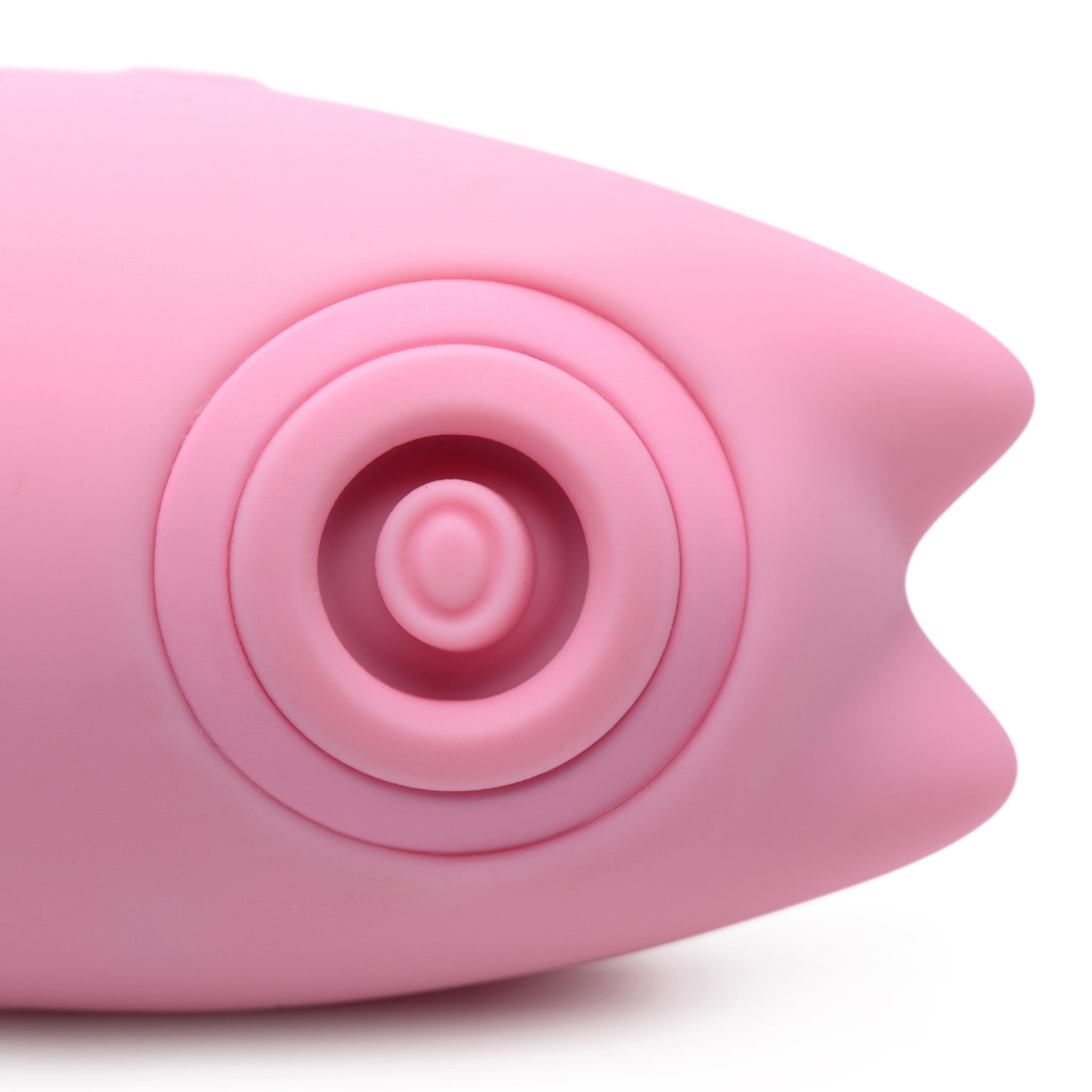 Shegasm Kitty Licker 5X 3-in-1 Clit Stimulator in pink, showcasing its sleek design and multiple stimulation features.