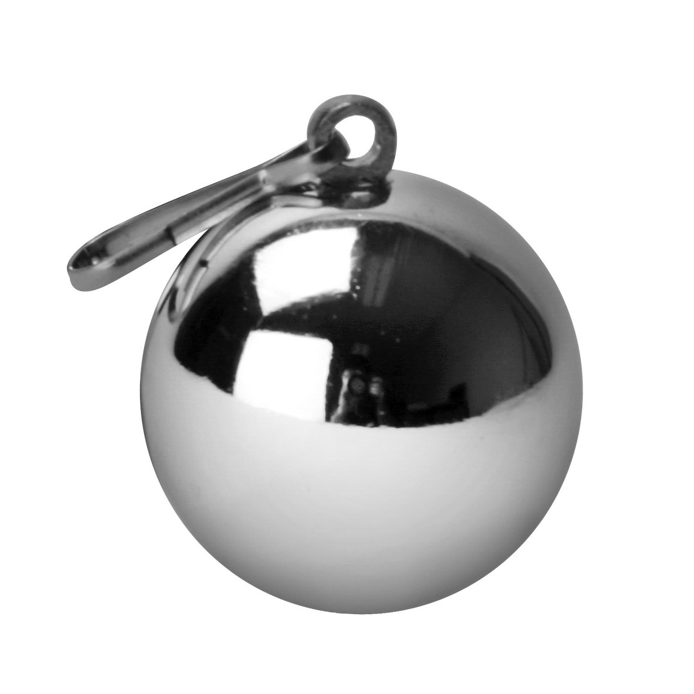 The Deviants Orb 8 Ounce Ball Weight made of chrome plated steel, measuring 1.52 inches in diameter, designed for enhanced pleasure.