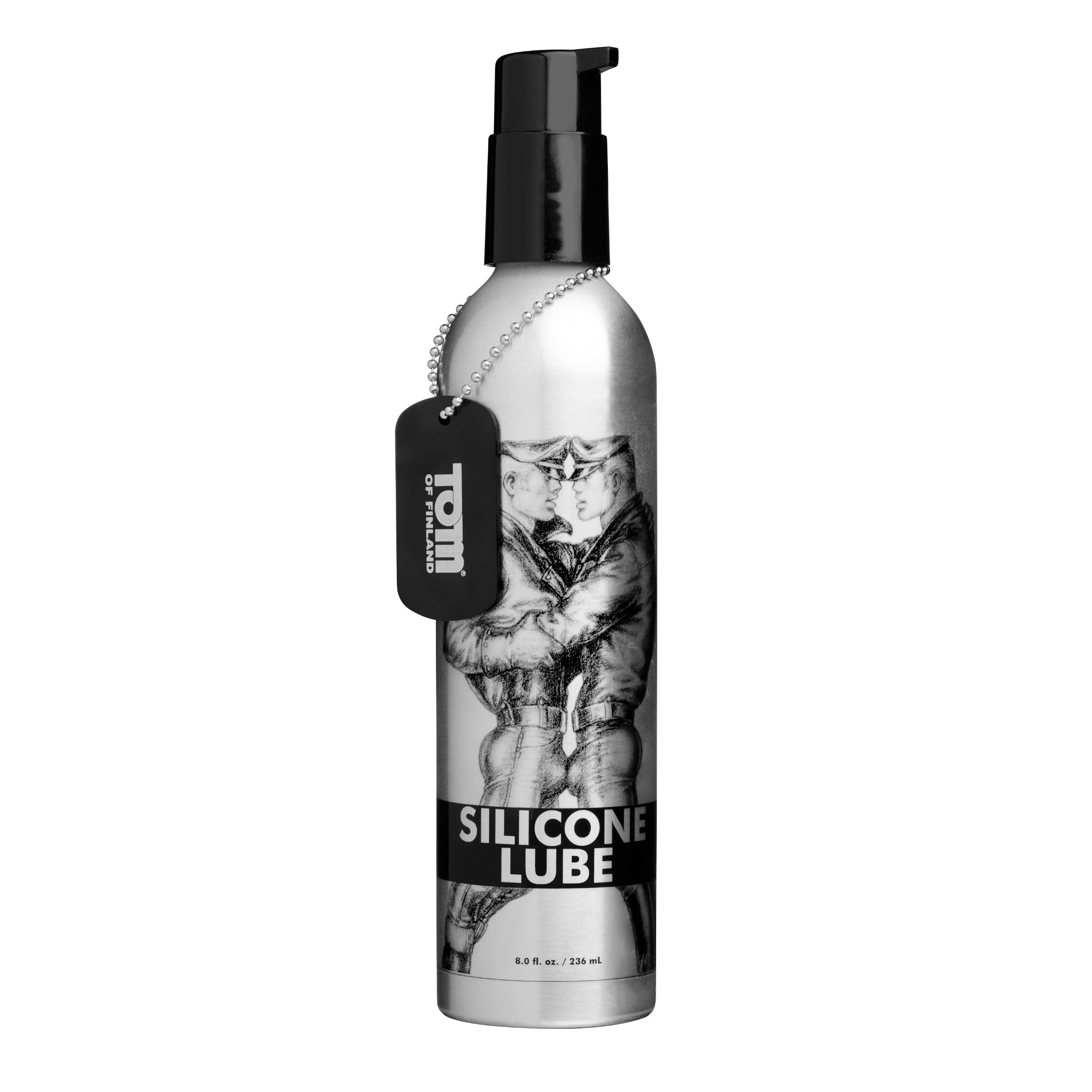 Tom of Finland Seaman Lube 8 oz bottle with a cum scent, designed for enhanced intimate experiences.