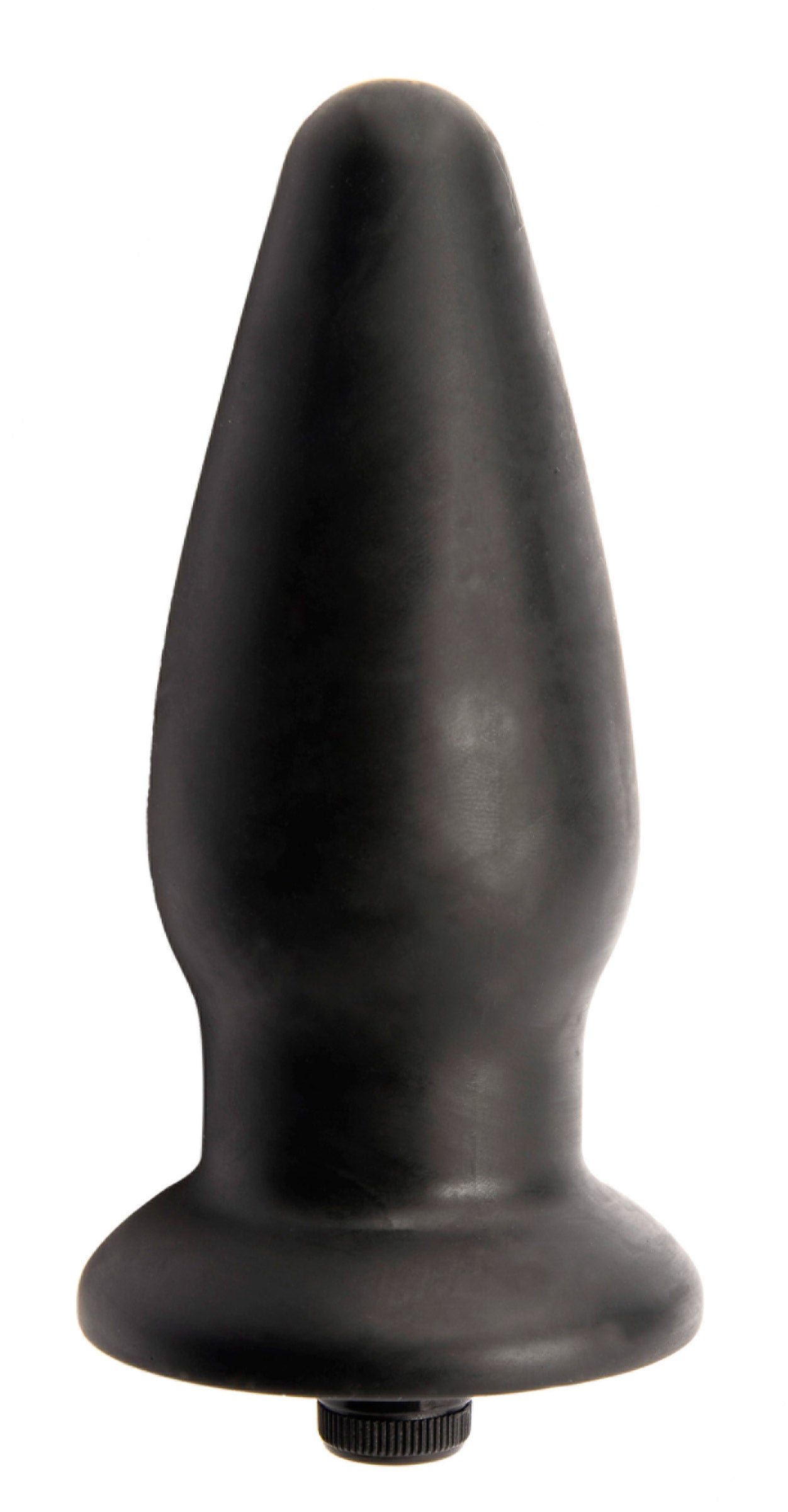 Trinity Silicone Vibrating Butt Plug showcasing its sleek design and soft silicone material.