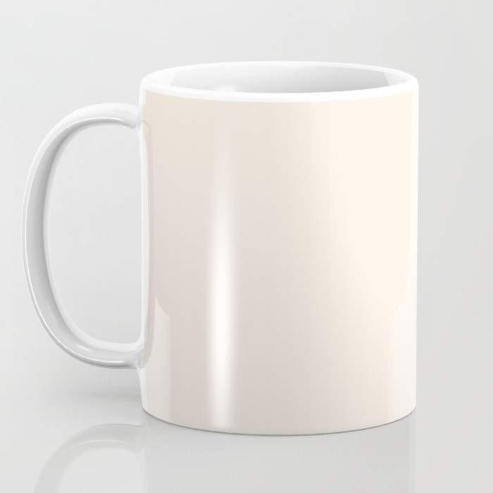 Amelie Mug featuring wrap-around art design and large handle, ideal for hot or cold beverages.