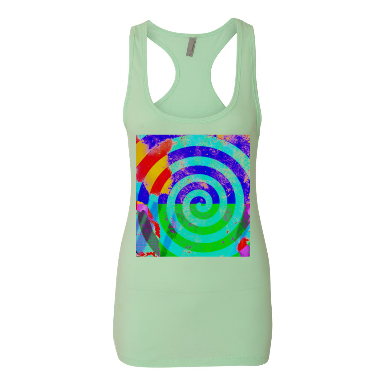 Fender Bender Women's Spandex Jersey Racerback Tank Top in various colors, showcasing its soft fabric and stylish design.