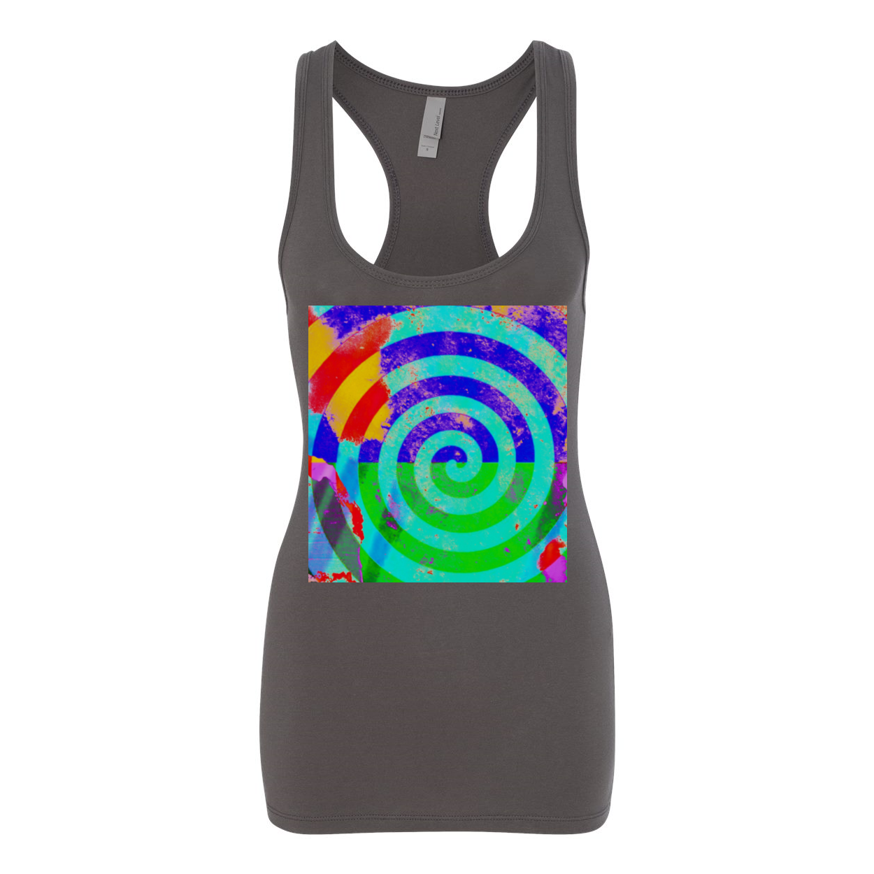 Fender Bender Women's Spandex Jersey Racerback Tank Top in various colors, showcasing its soft fabric and stylish design.