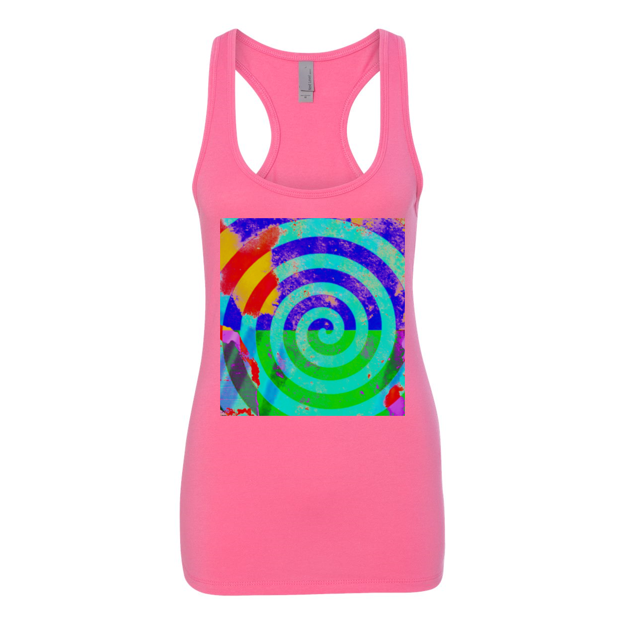 Fender Bender Women's Spandex Jersey Racerback Tank Top in various colors, showcasing its soft fabric and stylish design.