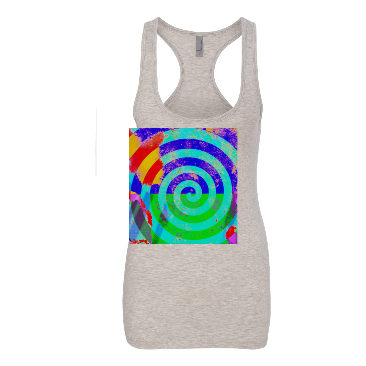 Fender Bender Women's Spandex Jersey Racerback Tank Top in various colors, showcasing its soft fabric and stylish design.