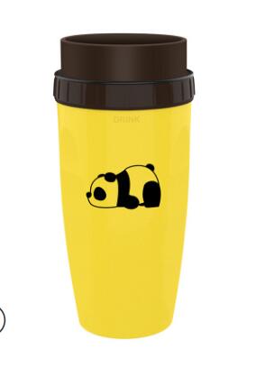 High Quality Portable Innovative Plastic Cup with lidless design, showcasing its ergonomic shape and eco-friendly material.