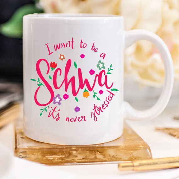 A stylish white ceramic mug featuring a vibrant design celebrating Speech Language Pathologists, available in 11 and 15 oz sizes.