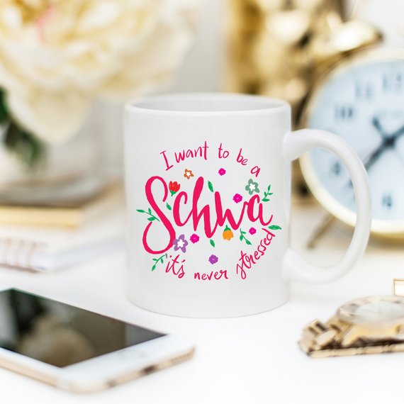 A stylish white ceramic mug featuring a vibrant design celebrating Speech Language Pathologists, available in 11 and 15 oz sizes.