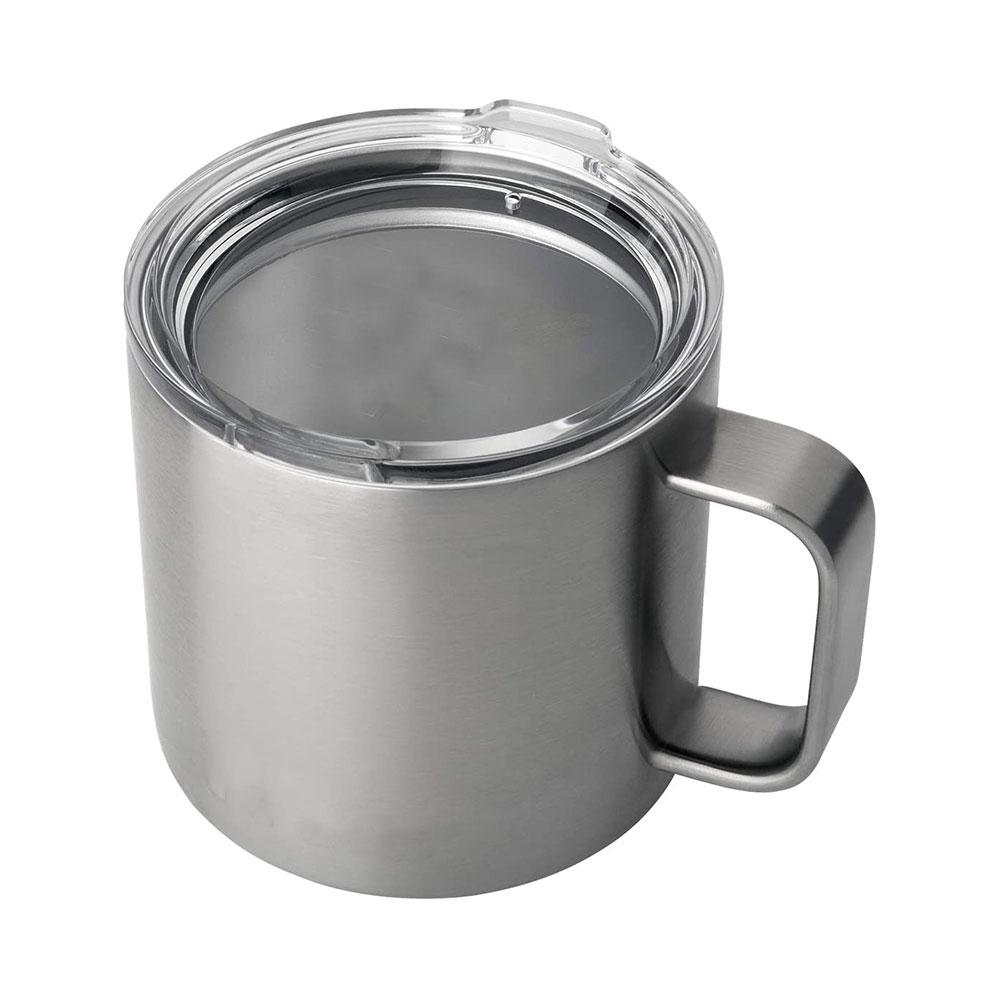 Stainless Steel Double-Layer Car Insulation Cup in red, showcasing its sleek design and double-layer insulation feature.