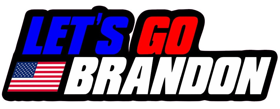 Let's Go Brandon Anti Biden Car Van Truck Decal Bumper Sticker made from premium vinyl, showcasing bold lettering and vibrant colors.