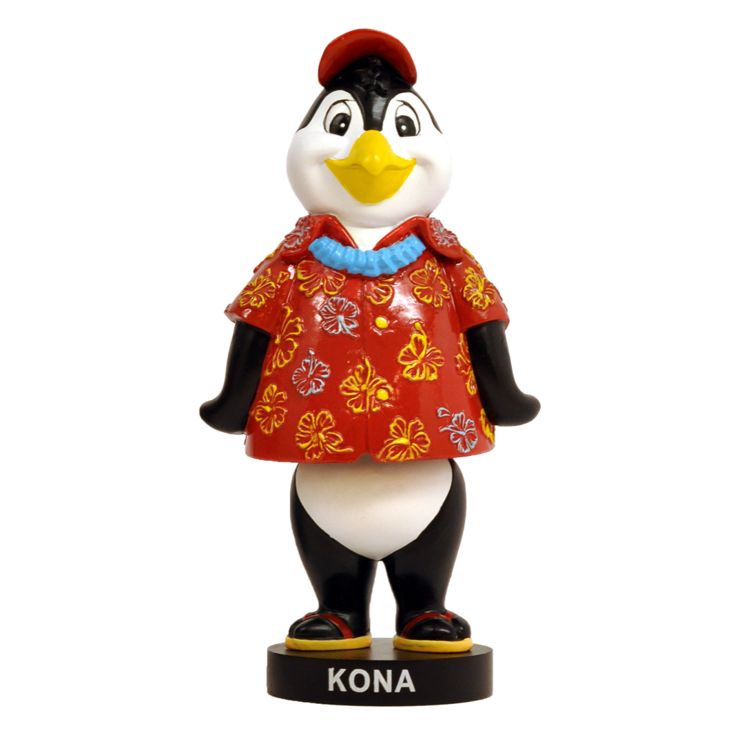 Kona Ice Bobblehead featuring Weird Al Yankovic in vibrant colors, standing on a base with a playful expression.