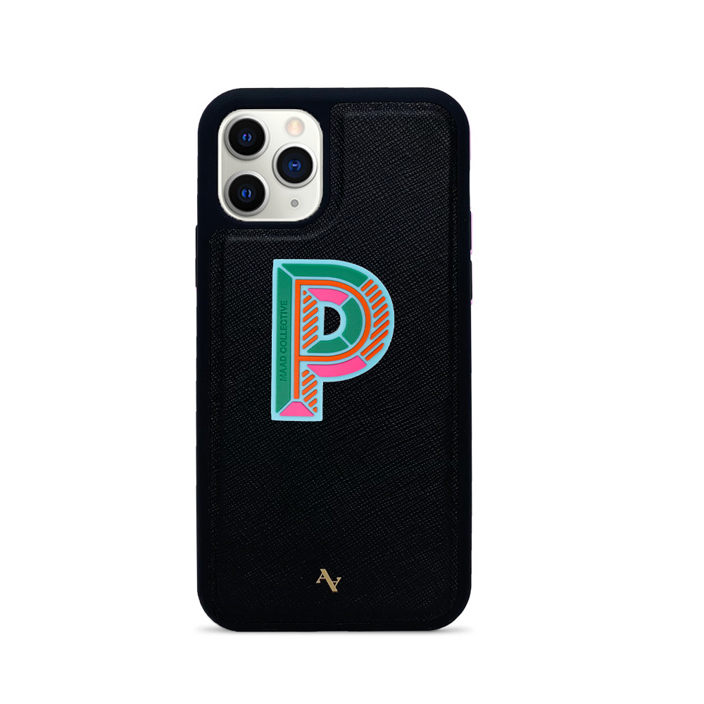 MAAD Stickers - Alphabet featuring colorful letters designed for personalizing leather cases and belongings.