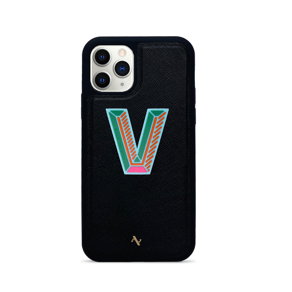 MAAD Stickers - Alphabet featuring colorful letters designed for personalizing leather cases and belongings.