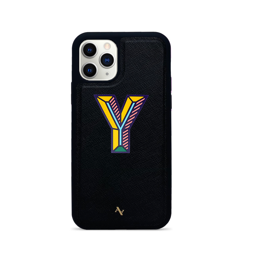 MAAD Stickers - Alphabet featuring colorful letters designed for personalizing leather cases and belongings.