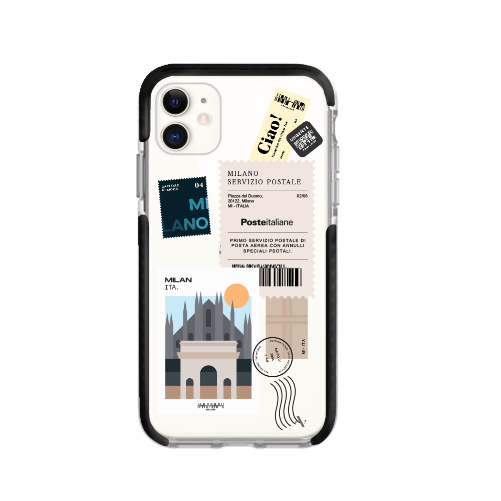 MAAD World iPhone 11 Clear Case showcasing its slim design and transparent material.