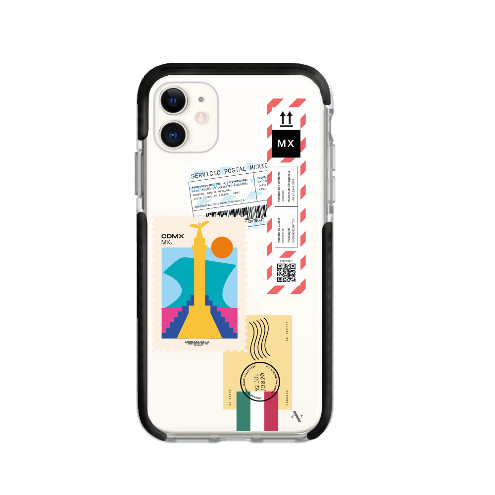 MAAD World iPhone 11 Clear Case showcasing its slim design and transparent material.