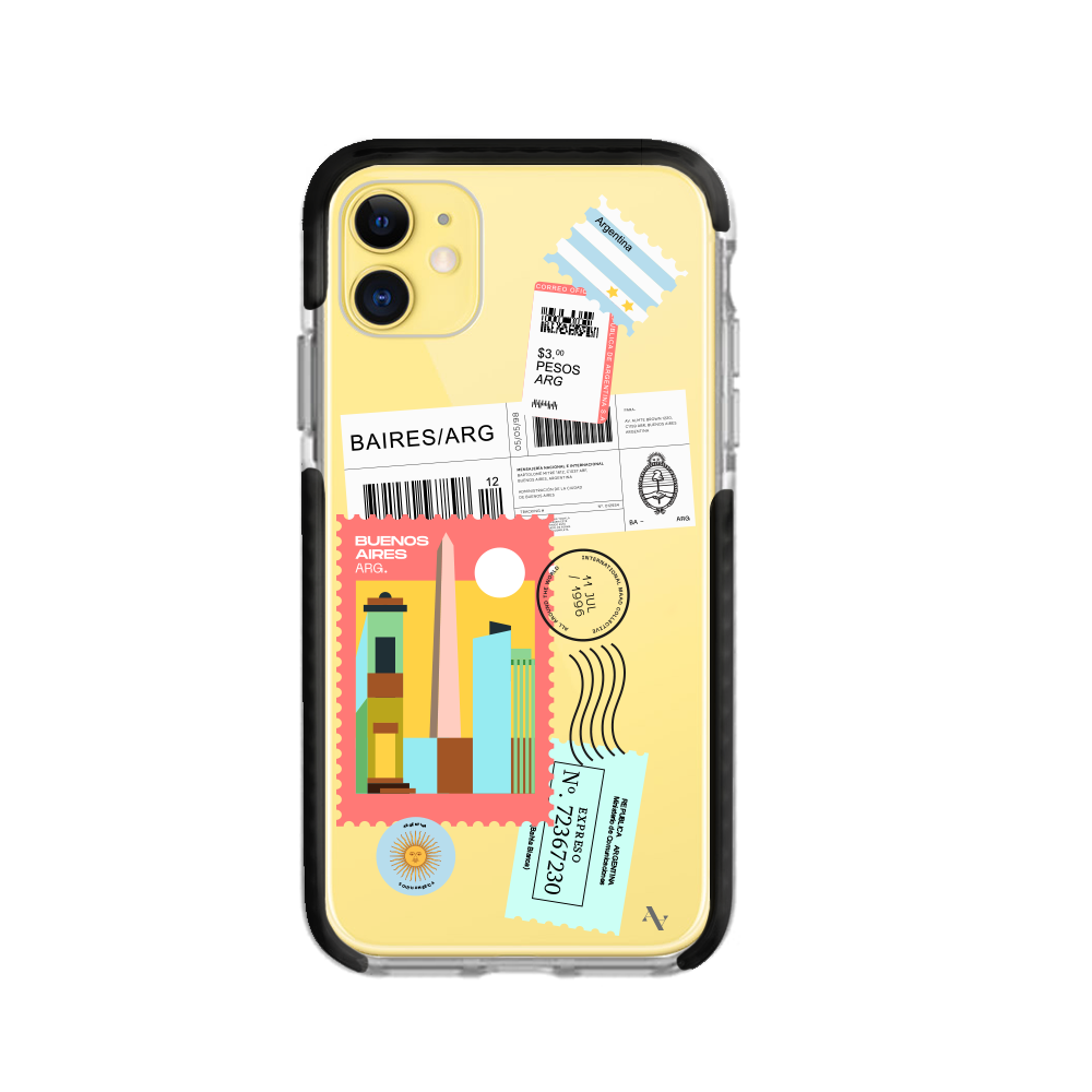 MAAD World iPhone 11 Clear Case showcasing its slim design and transparent material.