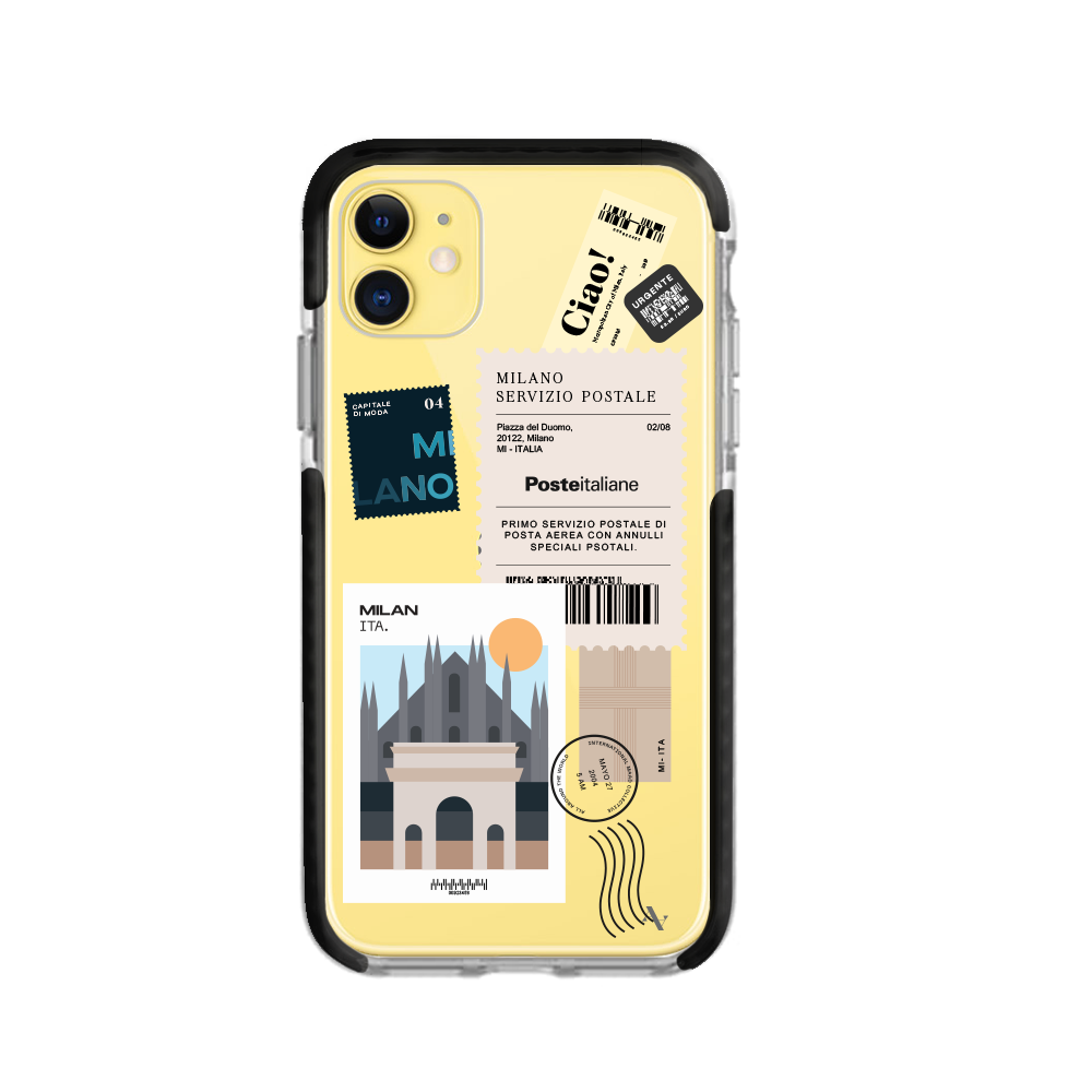 MAAD World iPhone 11 Clear Case showcasing its slim design and transparent material.