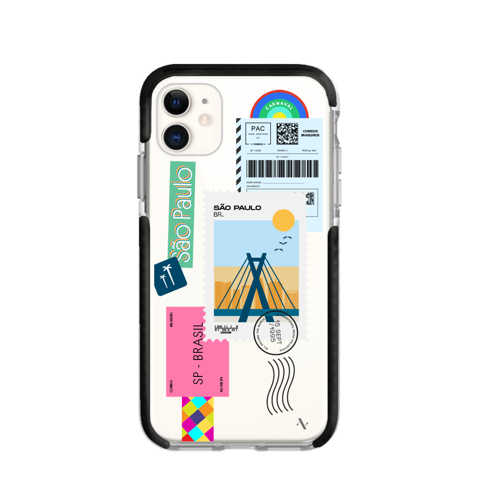 MAAD World iPhone 11 Clear Case showcasing its slim design and transparent material.