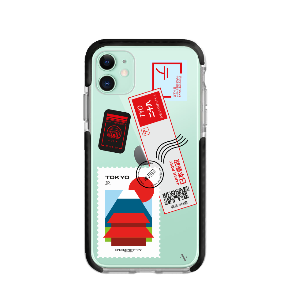 MAAD World iPhone 11 Clear Case showcasing its slim design and transparent material.