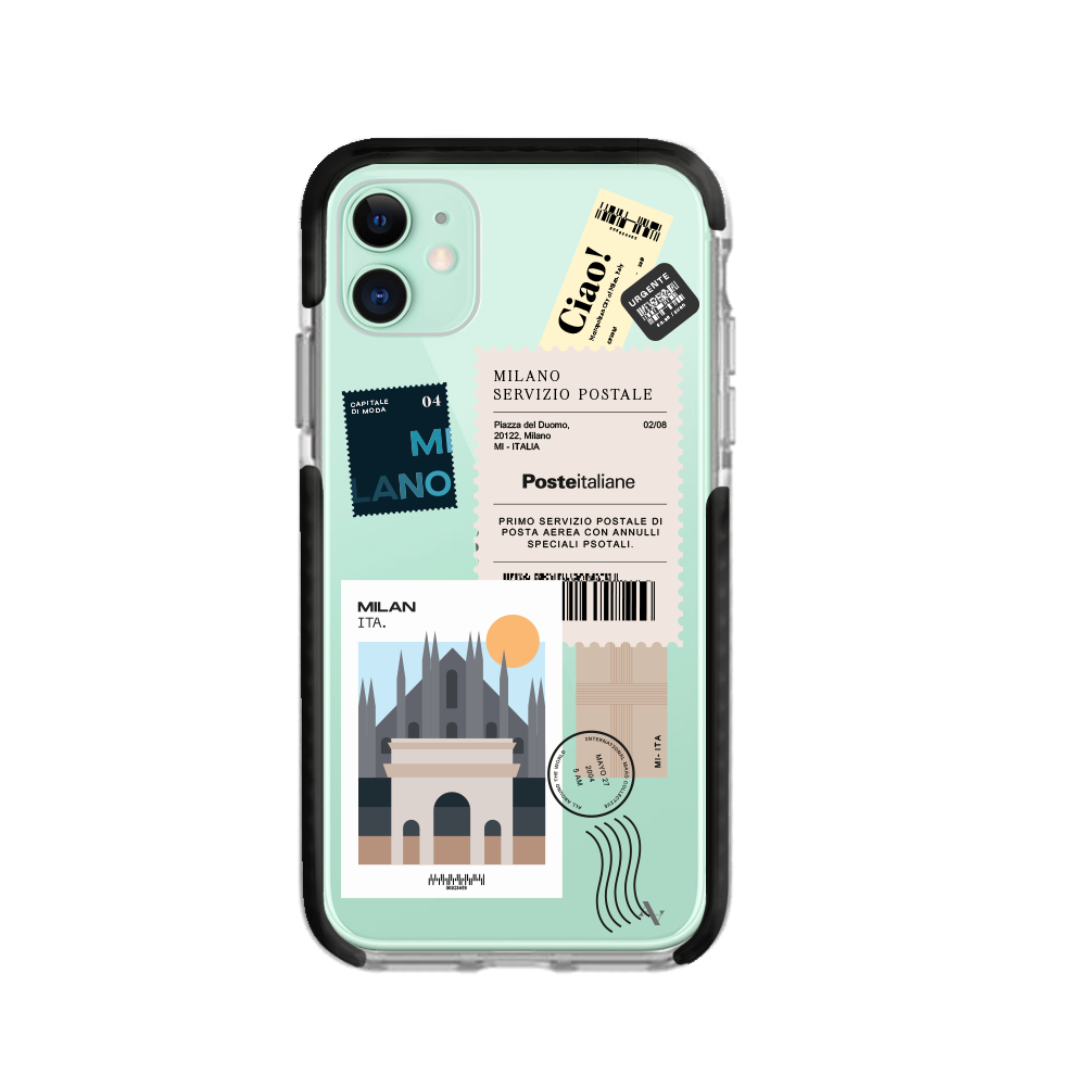 MAAD World iPhone 11 Clear Case showcasing its slim design and transparent material.