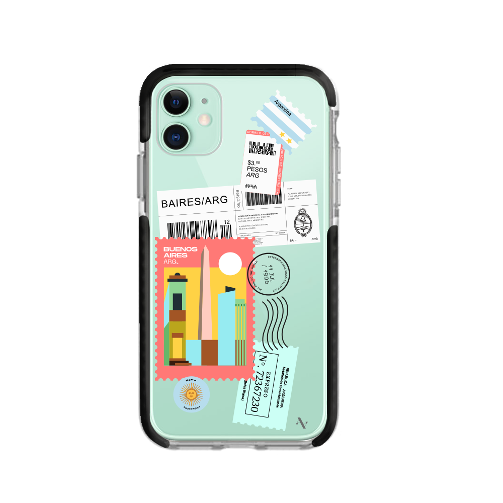 MAAD World iPhone 11 Clear Case showcasing its slim design and transparent material.