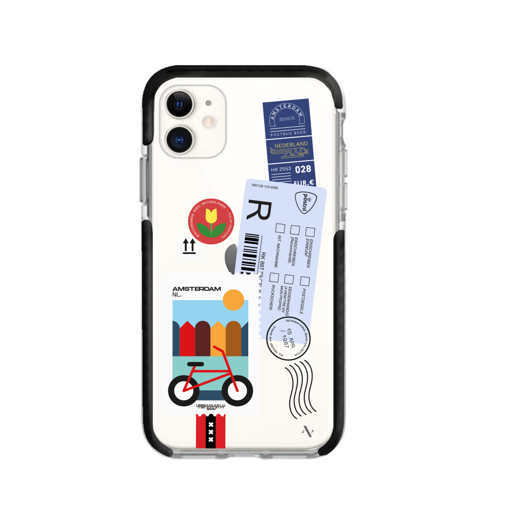 MAAD World iPhone 11 Clear Case showcasing its slim design and transparent material.