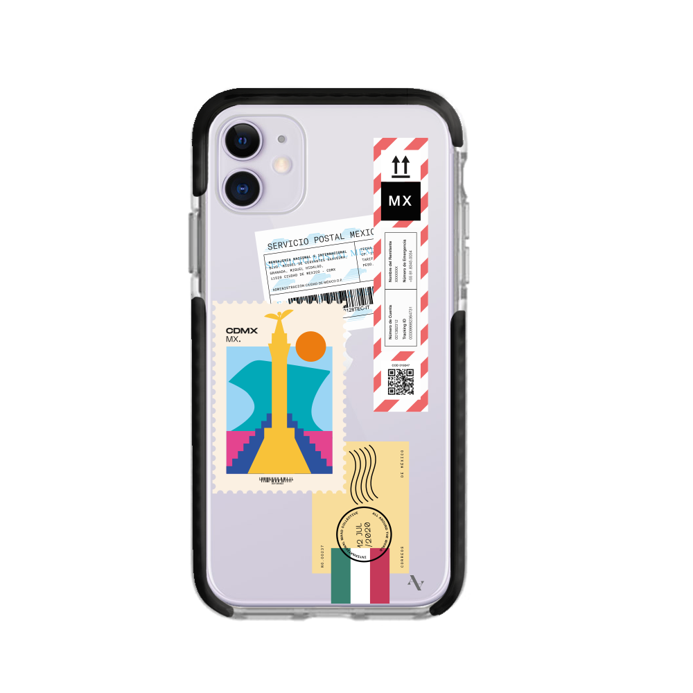 MAAD World iPhone 11 Clear Case showcasing its slim design and transparent material.