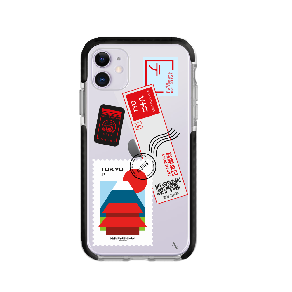 MAAD World iPhone 11 Clear Case showcasing its slim design and transparent material.