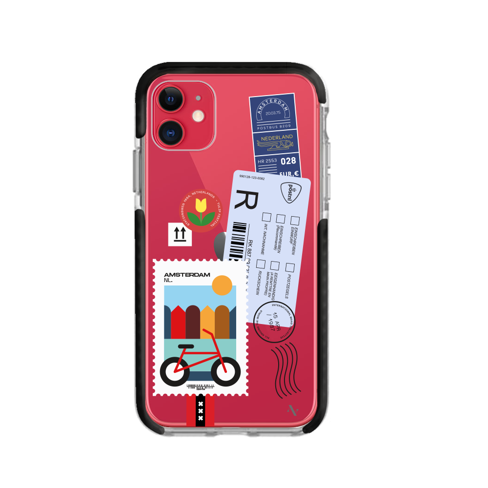 MAAD World iPhone 11 Clear Case showcasing its slim design and transparent material.