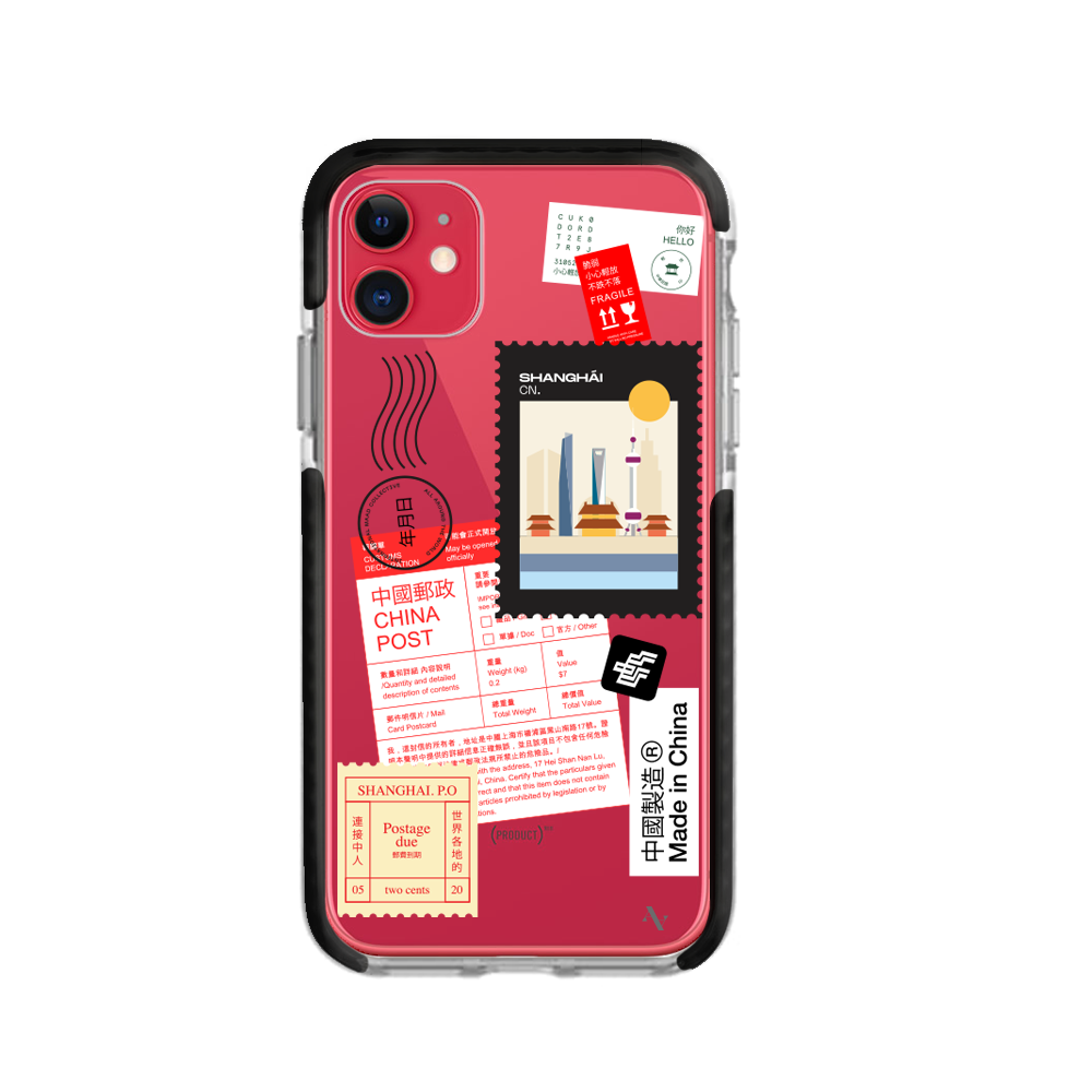 MAAD World iPhone 11 Clear Case showcasing its slim design and transparent material.