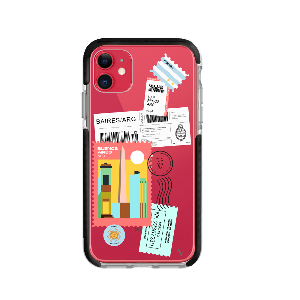 MAAD World iPhone 11 Clear Case showcasing its slim design and transparent material.