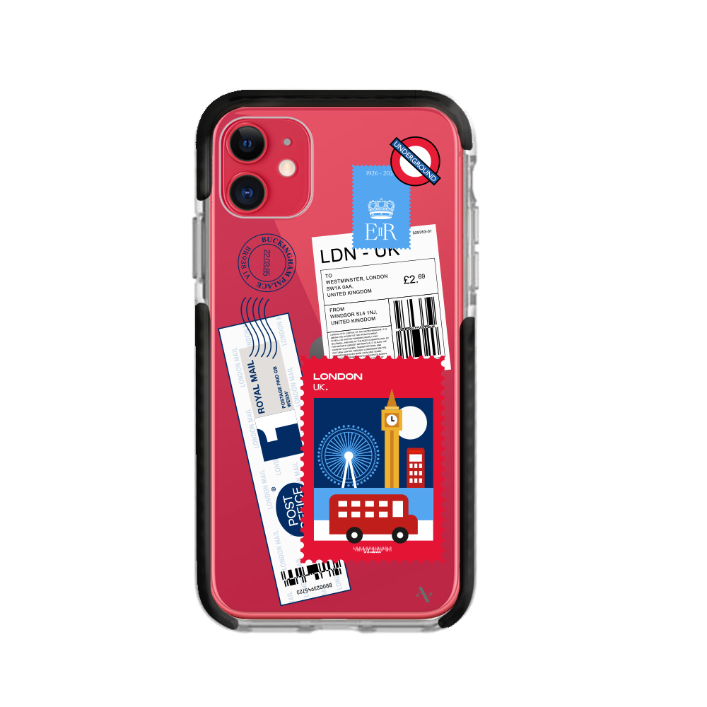 MAAD World iPhone 11 Clear Case showcasing its slim design and transparent material.