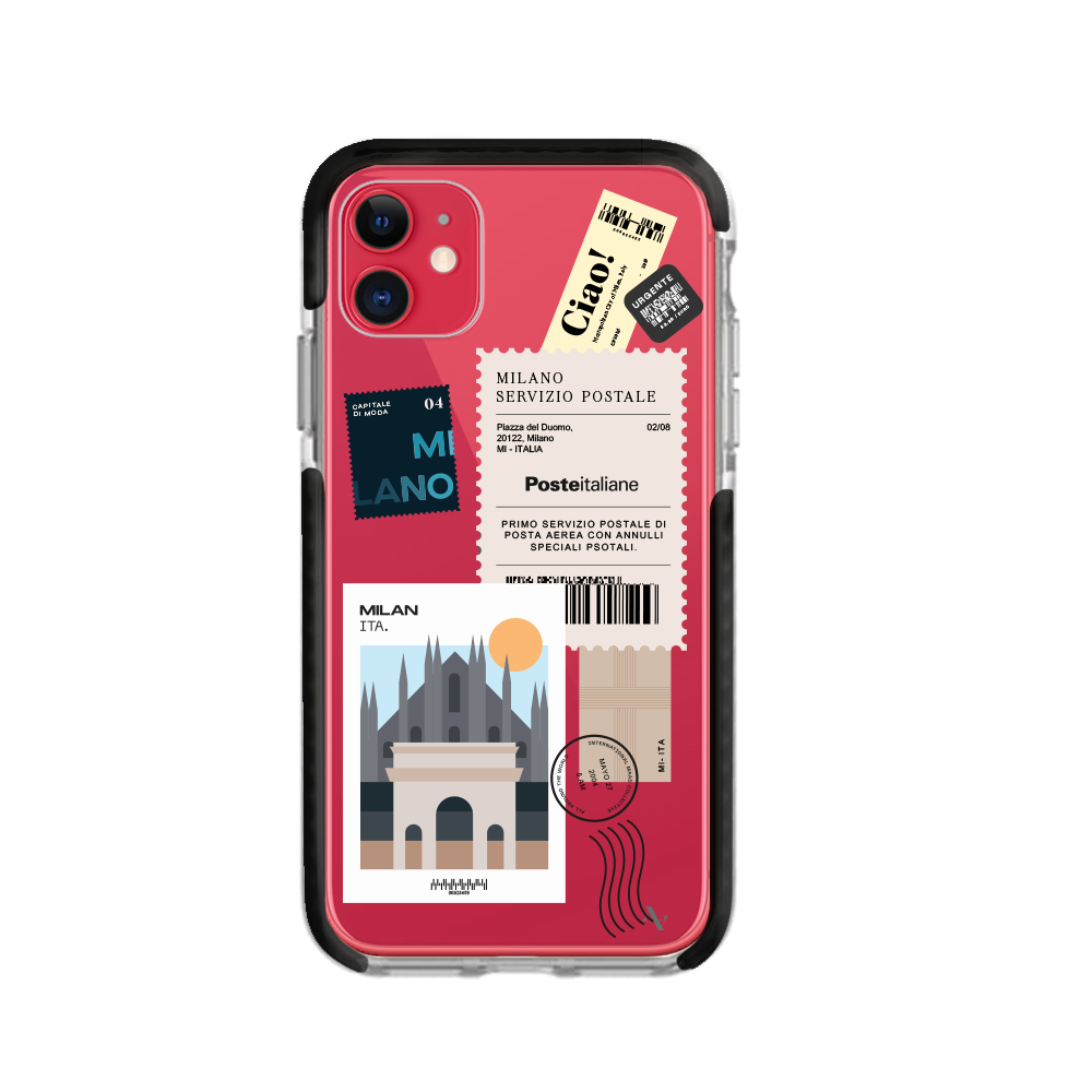 MAAD World iPhone 11 Clear Case showcasing its slim design and transparent material.