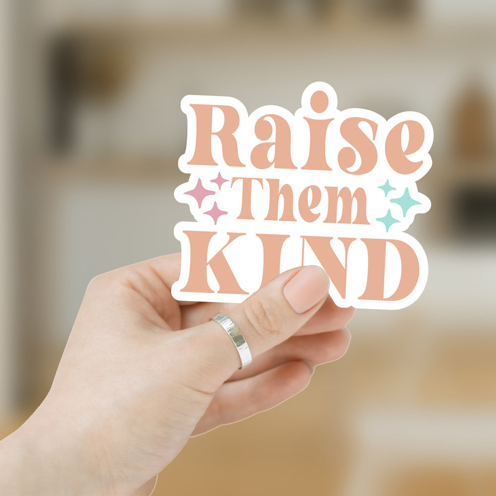 A collection of colorful vinyl stickers featuring positive messages and designs, perfect for personalizing items.