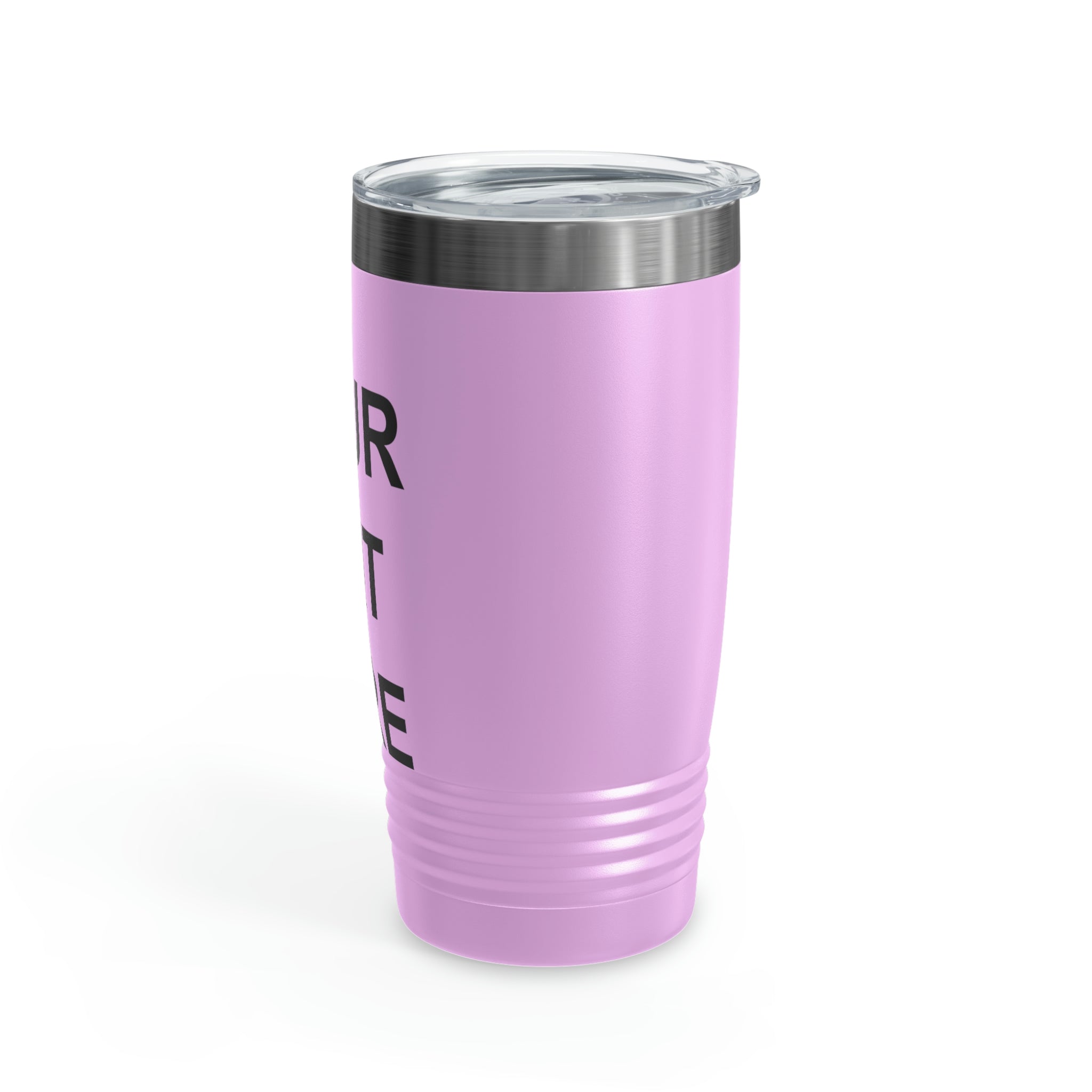 Custom Logo Tumbler in various colors with a clear lid, showcasing personalized designs.