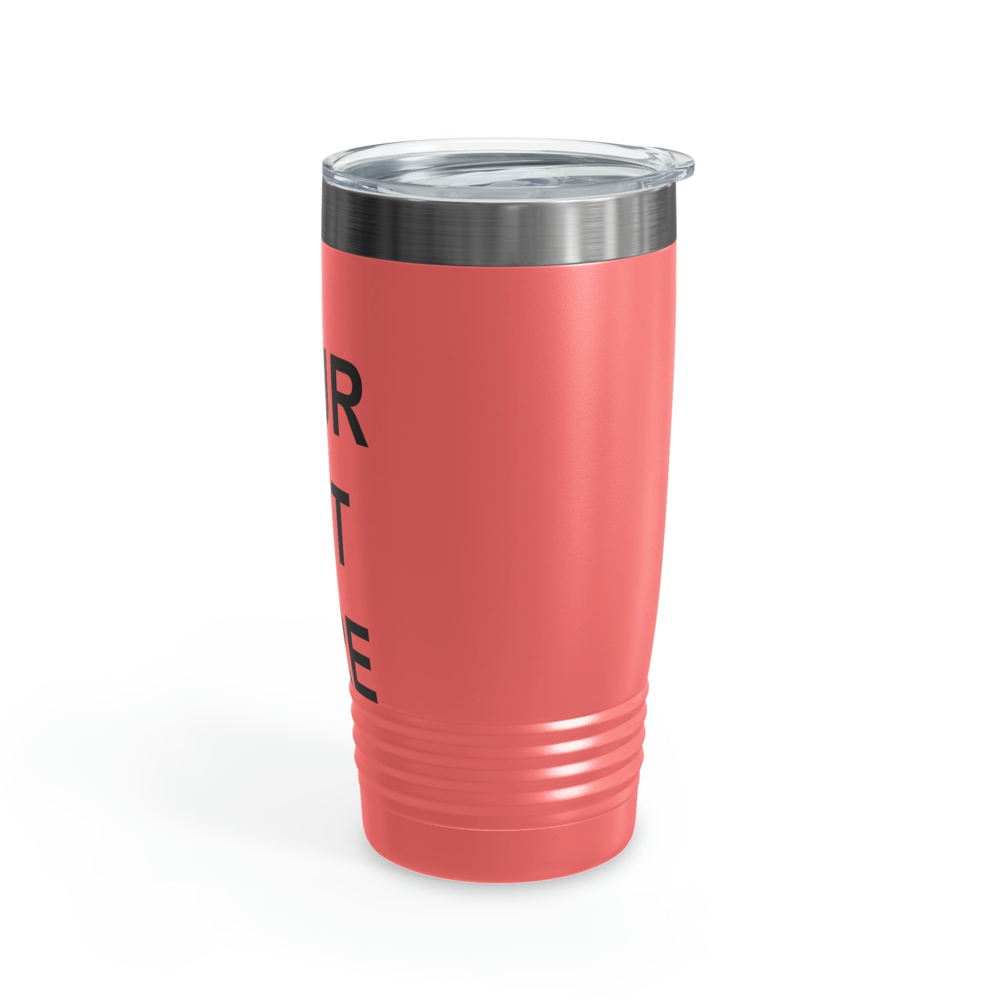 Custom Logo Tumbler in various colors with a clear lid, showcasing personalized designs.