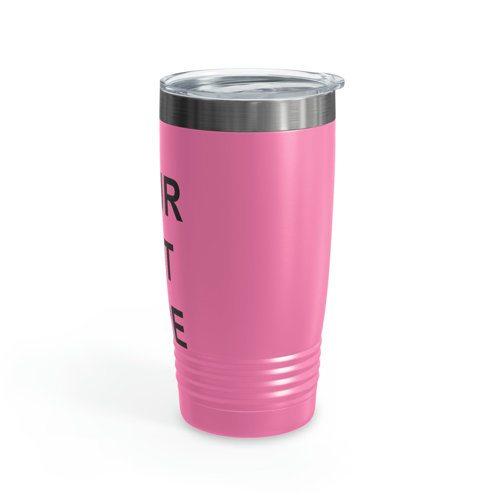 Custom Logo Tumbler in various colors with a clear lid, showcasing personalized designs.