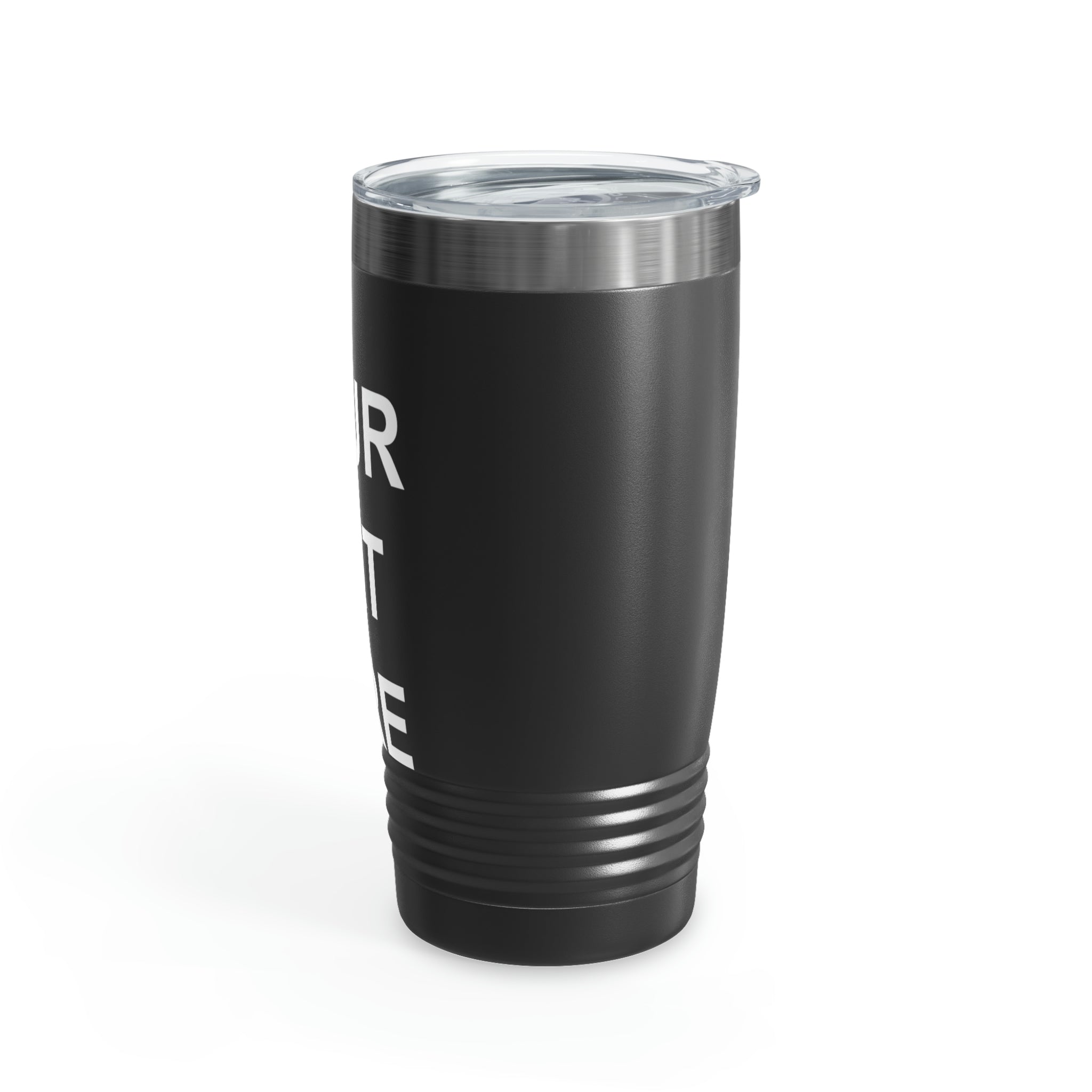 Custom Logo Tumbler in various colors with a clear lid, showcasing personalized designs.