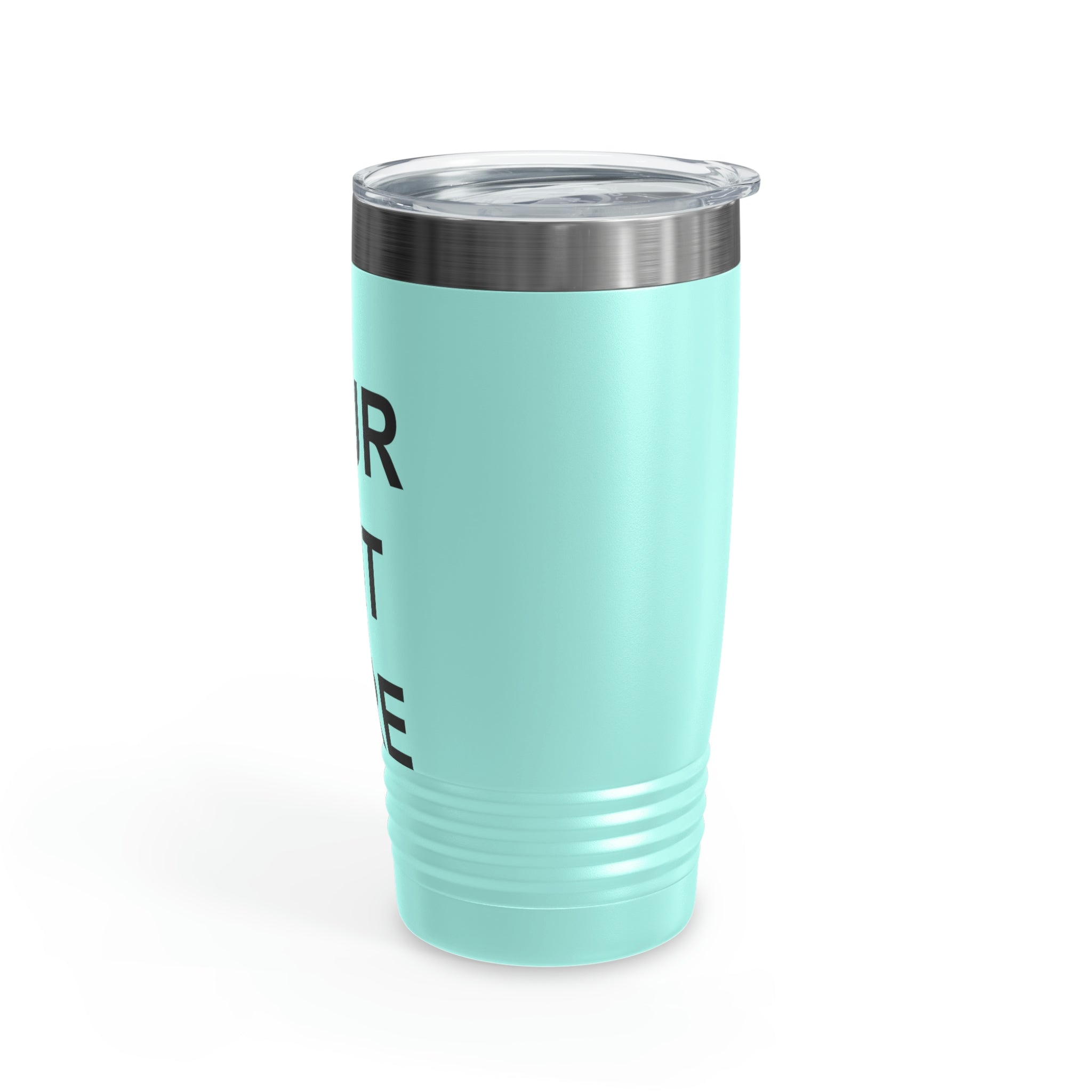 Custom Logo Tumbler in various colors with a clear lid, showcasing personalized designs.