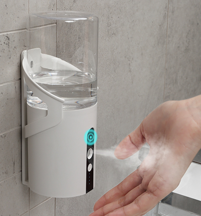 Automatic Non-contact Hand Sanitizer Soap Dispenser with sleek design and infrared sensor for touch-free operation.