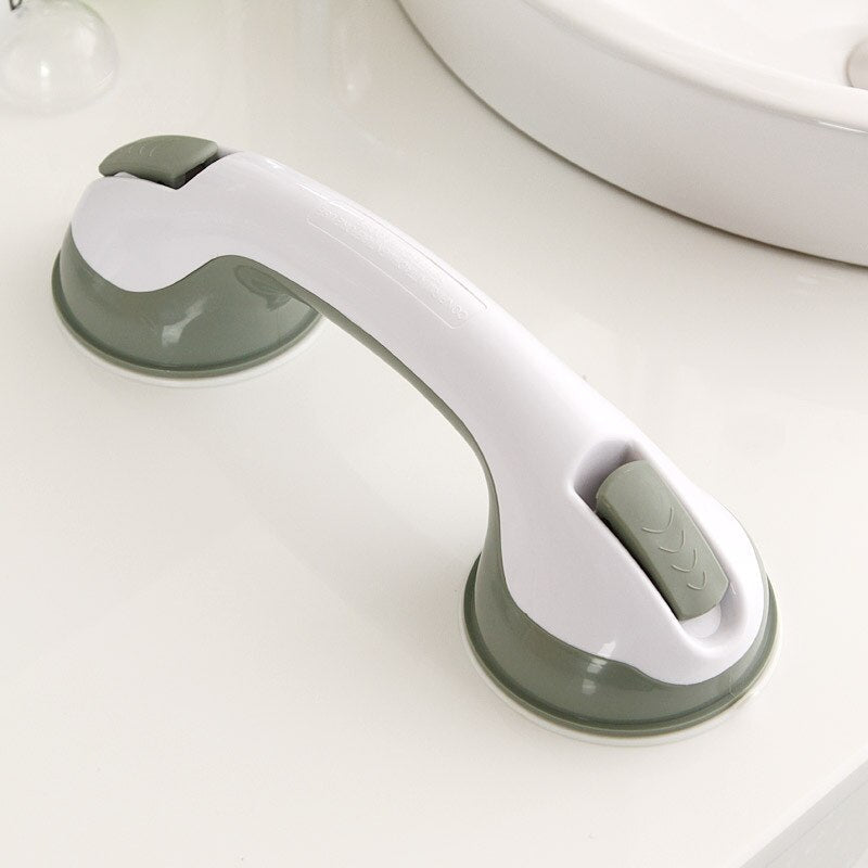 Bathroom grab bars in various colors, designed for safety and support for children and the elderly.