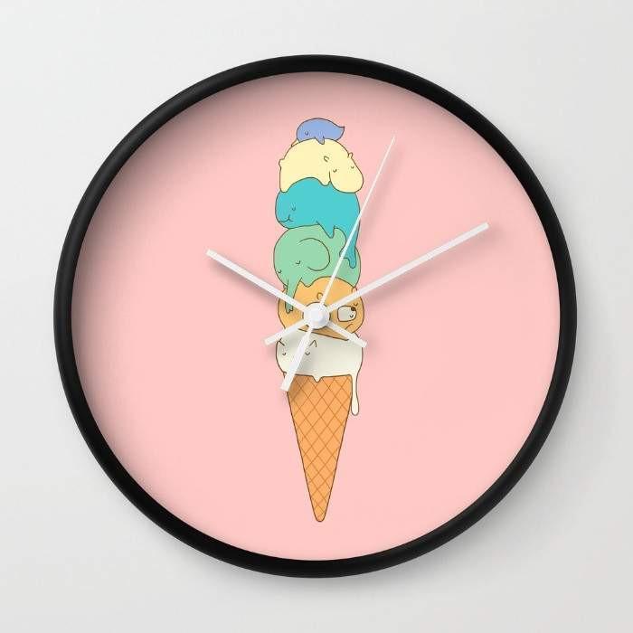 Main Melting Wall clock image